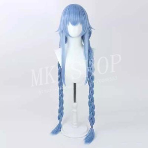 送料無料 ブルーアーカイブ Blue Archive 風 和楽千世 コスプレウィッグ 激安 WIG 高温耐熱cosplay コスチューム 撮影 観賞 武器 漫遊展 