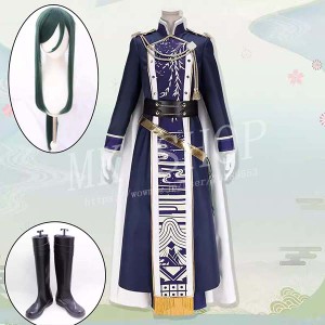 送料無料 刀剣乱舞ONLINE 風にっかり青江 コスプレ 高品質 衣装 ウィッグ cos靴 コスチューム 演出服 アニメ ゲーム ハロウィン cosplay 