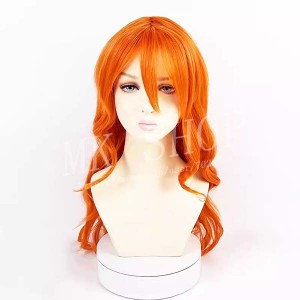 送料無料海賊王ONE PIECE ワンピース 風ナミ  コスプレウィッグ 激安 WIG 高温耐熱cosplay コスチューム 撮影 クリスマス 祭りプレゼント