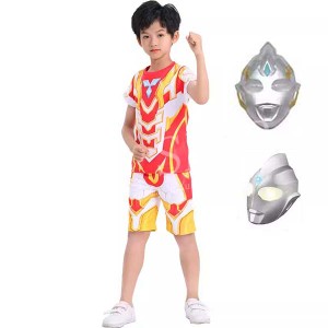  送料無料ウルトラマントリガー 風 コスプレ日常衣装子供 キッズ 速干 夏服ハロウィンコスチュームパーティー仮装演出道具Halloween特集