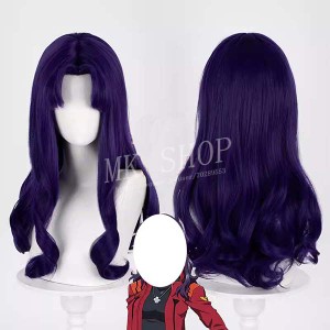 送料無料  新世紀エヴァンゲリオンEVA 風 葛城ミサト コスプレ ウィッグ 激安 WIG 高温耐熱cosplay コスチューム 撮影  クリスマス 祭り