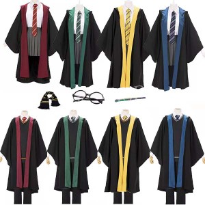 送料無料 新作 ハリー ポッター コスプレ高品質衣装 Harry Potter グリフィンドールハリーポッターローブ子供服 大人服 子供服 ハロウィ