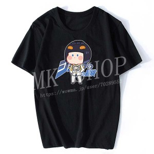 送料無料 ジョジョの奇妙な冒険 ブローノ 周辺 コスプレ 韓流グッズ  Tシャツ  夏新作 黒 白 半袖 男女上着 コート S-XL  応援服 通気 吸