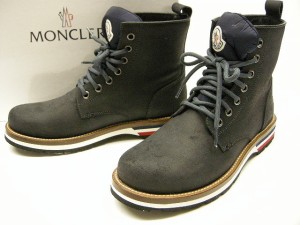 【MONCLER/モンクレール/NEW VANCOUVER/ニューバンクーバー/レザーブーツ/ワークブーツ/コンバットブーツ/マウンテンブーツ/928/(ダーク