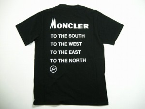 【MONCLER/モンクレール/GENIUS/ジーニアス/ロゴTシャツ/TEE/FRAGMENT HIROSHI FUJIWARA/フラグメント/藤原ヒロシ】【メンズ/2018-2019秋