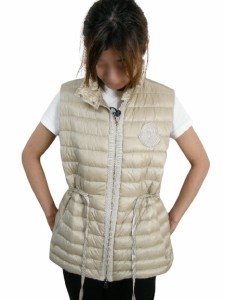 【MONCLER/モンクレール/AZUR GILET/アズール/ライトダウンベスト/ジレ/DOWN VEST/ダウンベスト/レディース/2020SS/春夏/20J/ライトベー