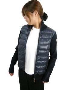 【MONCLER/モンクレール/CARDIGAN TRICOT/ニットダウンパーカー/ニット切替ダウンジャケット/ニットダウンジャケット/ライトダウンジャケ