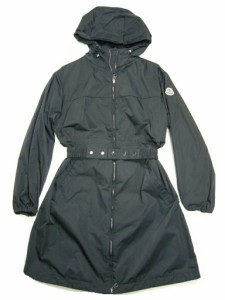 【MONCLER/モンクレール/MILLIAU GIUBBOTTO/ベルト付きナイロンコート/スプリングコート/フード付きコート/トレンチコート/ナイロンジャ