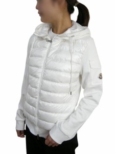 【MONCLER/モンクレール/MAGLIA CARDIGAN/スウェットダウンパーカー/スウェット切替ダウンジャケット/スウェットパーカー/ライトダウンパ