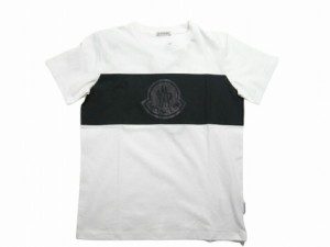 MONCLER/モンクレール/MAGLIA T-SHIRT/メッシュロゴ Tシャツ/TEE/半袖T/カットソー/キッズサイズ14A (大人着用可)KIDS/子供/2020-2021AW/
