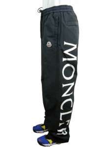 【MONCLER/モンクレール/PANTALONE/コットンナイロンパンツ/カジュアルパンツ/トラックパンツ/2022SS/春夏/778/ブラックに近いダークネイ