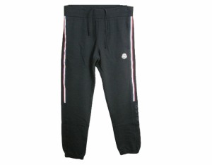 【MONCLER/モンクレール/SWEAT BOTTOM/スウェットパンツ/スエットパンツ/カジュアルパンツ/トラックパンツ/2022SS/春夏/999/ブラック/黒