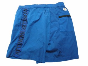 【MONCLER/モンクレール/PANTALONE BERMUDA/水陸両用/ロゴ付きショートパンツ/スイムショーツ/短パン/ハーフパンツ/ウォーターショーツ/