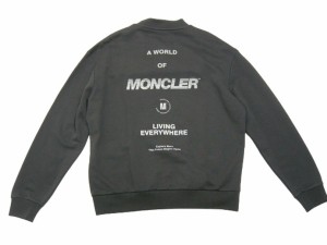 【MONCLER/モンクレール/SWEATSHIRT/リフレクターロゴ/スウェット/スエット/トレーナー/スウェットシャツ/クルーネック/メンズ/2022SS/春