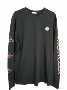 【MONCLER/モンクレール/ロンT/LS TSHIRT/L-S T-SHIRT/ロングスリーブTシャツ/長袖TEE/スリーブロゴ/袖ロゴ/モンダックロゴ/メンズ/2022-