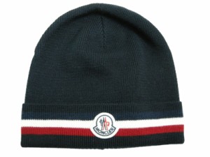 【MONCLER/モンクレール/BERRETTO TRICOT/トリコロール ニットキャップ/ニット帽/ニットCAP/ビーニー/帽子/メンズ/レディース/2022-2023A