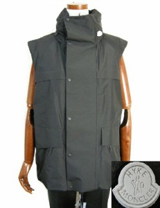 【MONCLER/モンクレール/GENIUS/ジーニアス/HYKE/ハイク/VANIL GILET/バニル ジレ/ゴアテックス フード付きダウンベスト/ジレ/2L GORE-TE