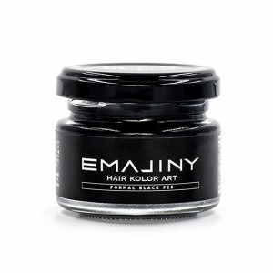 EMAJINY Formal Black F25 エマジニー フォーマルブラックカラーワックス 黒 36g 無香料