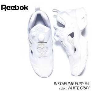 REEBOK INSTAPUMP FURY 95 ”WHITE GRAY” リーボック インスタ ポンプフューリー スニーカー ( 白 グレー メンズ レディース ウィメンズ