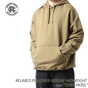 REIGNING CHAMP RELAXED PULLOVER HOODIE MIDWEIGHT TERRY MOSS レイニングチャンプ パーカー ( レーニングチャンプ RC-3719 )