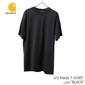 USA企画 CARHARTT WIP S/S Marfa T-SHIRT BLACK カーハート ショートスリーブ マーファ Tシャツ 半袖 ( 日本未発売 メンズ レディース I0