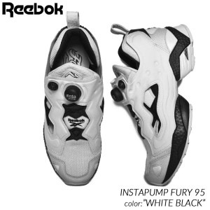 REEBOK INSTAPUMP FURY 95 WHITE BLACK リーボック インスタ ポンプフューリー スニーカー ( 白 黒 メンズ レディース ウィメンズ 100069