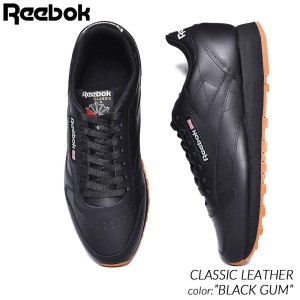 REEBOK CLASSIC LEATHER ”BLACK GUM” リーボック クラシックレザー スニーカー ( 黒 ブラック メンズ レディース ウィメンズ 100008493