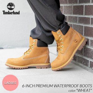 Timberland 6-INCH PREMIUM WATERPROOF BOOTS WHEAT ティンバーランド 6インチ プレミアム ブーツ ( ウィート レディース 10361 )