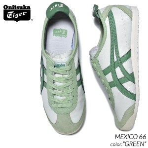 Onitsuka Tiger MEXICO 66 GREEN オニツカタイガー メキシコ スニーカー ( 緑 グリーン メンズ レディース ウィメンズ 1183A201-304 )