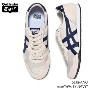 Onitsuka Tiger SERRANO "WHITE NAVY" オニツカタイガー セラーノ スニーカー ( 白 ホワイト メンズ レディース ウィメンズ 1183B400-200