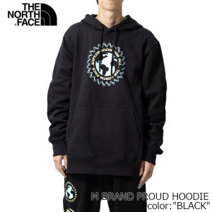 日本未発売 The North Face M BRAND PROUD HOODIE BLACK ザ ノースフェイス フーディー パーカー ( 海外限定 黒 NF0A8121OBT1 )