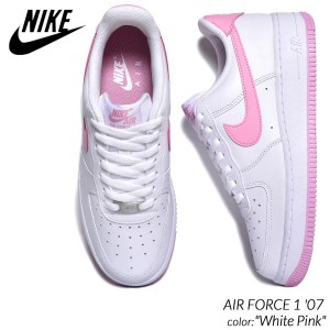 NIKE AIR FORCE 1 07 White Pink ナイキ エアフォース スニーカー ( 白 ホワイト ピンク pink メンズ レディース ウィメンズ FJ4146-101 