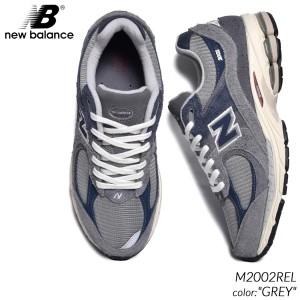 NEW BALANCE M2002REL GREY ニューバランス スニーカー ( グレー 灰色 レザー スエード メンズ レディース ウィメンズ )