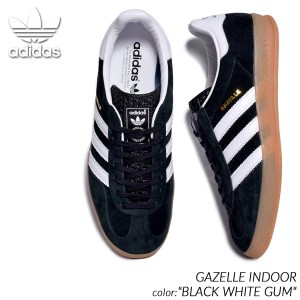 adidas GAZELLE INDOOR "BLACK WHITE GUM" アディダス ガッツレー インドア スニーカー ( ガゼル 黒 ブラック メンズ レディース H06259 