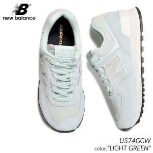 NEW BALANCE U574GGW LIGHT GREEN ニューバランス スニーカー ( ライトグリーン 緑 レディース ウィメンズ )