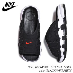 NIKE AIR MORE UPTEMPO SLIDE "BLACK/INFRARED" ナイキ エア モア アップテンポ スライド ( サンダル モアテン 黒 ブラック FJ2708-001 )