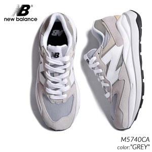 NEW BALANCE M5740CA GREY ニューバランス スニーカー ( グレー 灰色 白 ホワイト メンズ レディース ウィメンズ 厚底 )