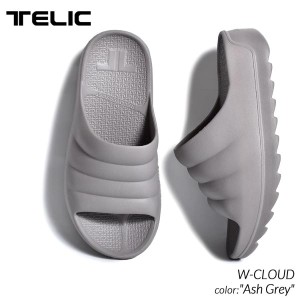 TELIC W-CLOUD "Ash Grey" テリック ダブル クラウド サンダル ( SANDAL スライド SLIDE グレー 灰色 リカバリーサンダル メンズ レディ