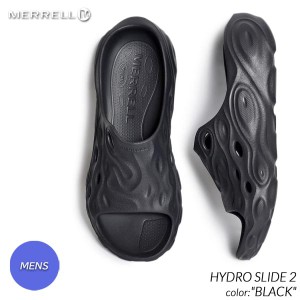 MERRELL HYDRO SLIDE 2 "BLACK" メレル ハイドロ スライド サンダル ( SANDAL 黒 ブラック メンズ 国内正規品 J005737 )