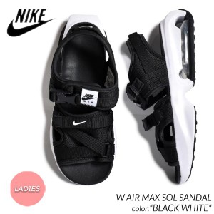 NIKE W AIR MAX SOL SANDAL "BLACK WHITE" ナイキ ウィメンズ エアマックス ソル サンダル スニーカー ( 黒 ブラック レディース ウィメ