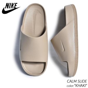 NIKE CALM SLIDE KHAKI ナイキ カーム スライド サンダル ( カーキ beige ベージュ SANDAL メンズ FD4116-201  )