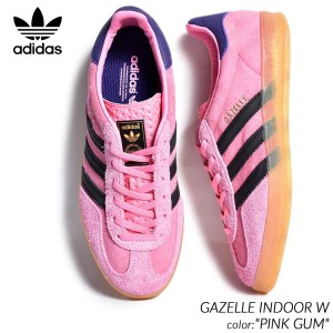 adidas GAZELLE INDOOR W "PINK GUM" アディダス ガゼル スニーカー ( ガッツレー ピンク ガムソール レディース ウィメンズ IE7002 )