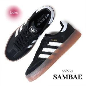 adidas アディダス サンベエ スニーカー SAMBAE CORE BLACK/FTWR WHITE/GOLD METALLIC ( 厚底 サンバ SAMBA 黒 レディース ウィメンズ JI