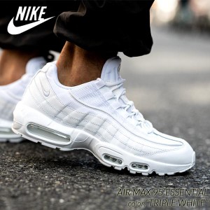 NIKE AIR MAX 95 TRIPLE WHITE ナイキ エアマックス スニーカー ( 白 ホワイト トリプルホワイト メンズ CT1268-100 )