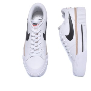 NIKE WMNS COURT LEGACY LIFT ”WHITE BEIGE” ナイキ ウィメンズ コート レガシー リフト スニーカー ( 白 レディース メンズ DM7590-10