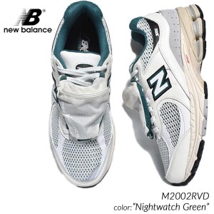 日本未発売 NEW BALANCE M2002RVD Nightwatch Green ニューバランス スニーカー ( 海外限定 緑 グリーン 白 ホワイト 1906 メンズ )