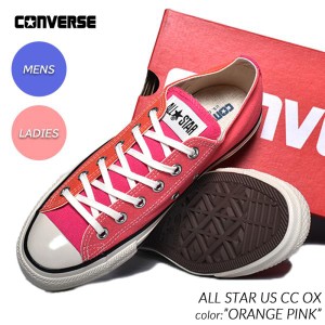 CONVERSE ALL STAR US CC OX ORANGE PINK コンバース オールスター ロー スニーカー ( CT70 オレンジ ピンク メンズ レディース 31309550