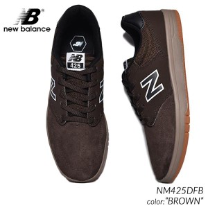 日本未発売 NEW BALANCE NUMERIC NM425DFB BROWN ニューバランス ヌメリック スニーカー ( 海外限定 茶色 ブラウン メンズ )