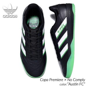 日本未発売 No Comply × adidas Copa Premiere Austin FC アディダス コパ プレミア スニーカー ( 海外限定 黒 ブラック SKATE ID2402 )