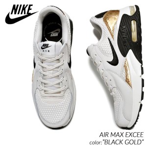 NIKE WMNS AIR MAX EXCEE PHANTOME BLACK GOLD ナイキ ウィメンズ エアマックス エクシー スニーカー ( 白 黒 金 レディース DZ2619-001 